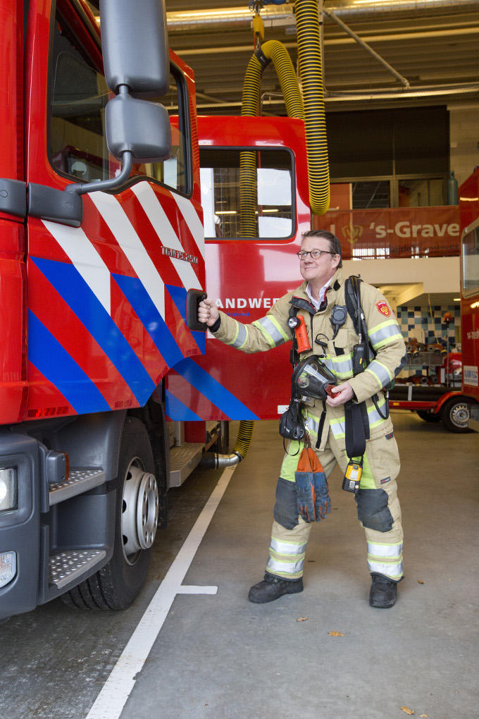 Maarten Steinkamp: 'Vrijwilliger zijn bij de brandweer is mijn grote hobby. Je leert er verrassend veel over het runnen van bedrijven.' Maarten Steinkamp: 'Vrijwilliger zijn bij de brandweer is mijn grote hobby. Je leert er verrassend veel over het runnen van bedrijven.'