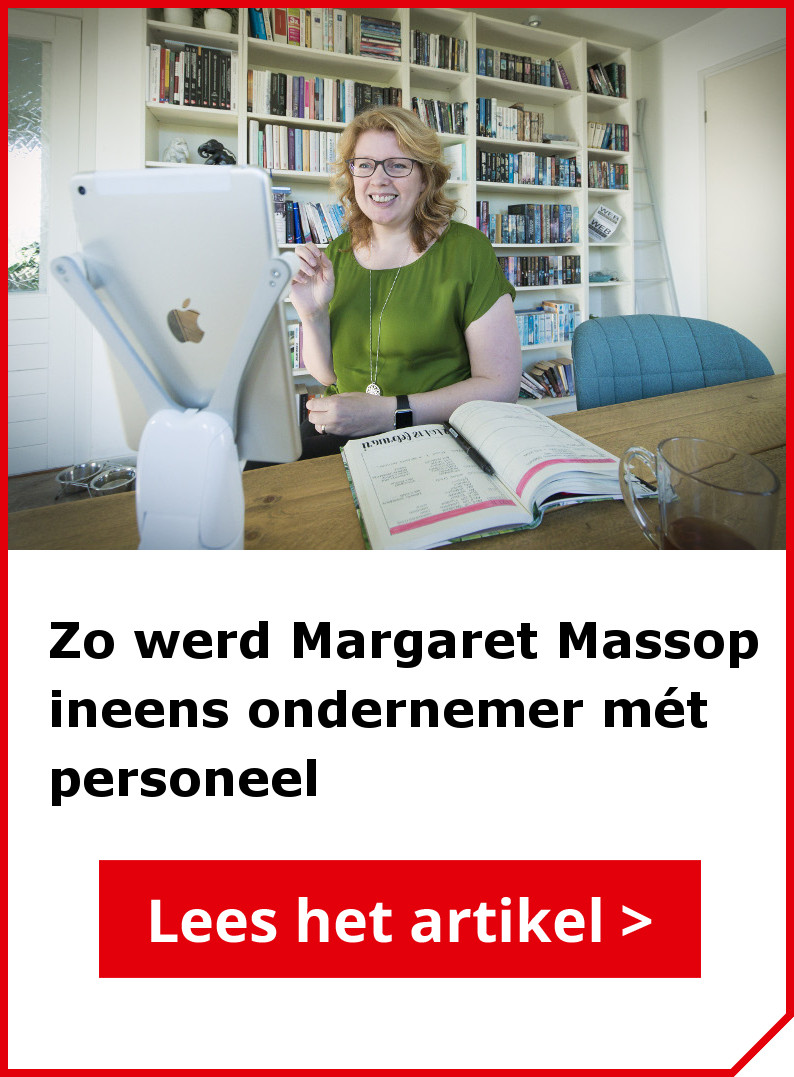 Lees ook het interview met Margaret Massop van Webmastery